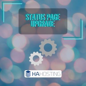 Upgrading the Status Page for hahosting