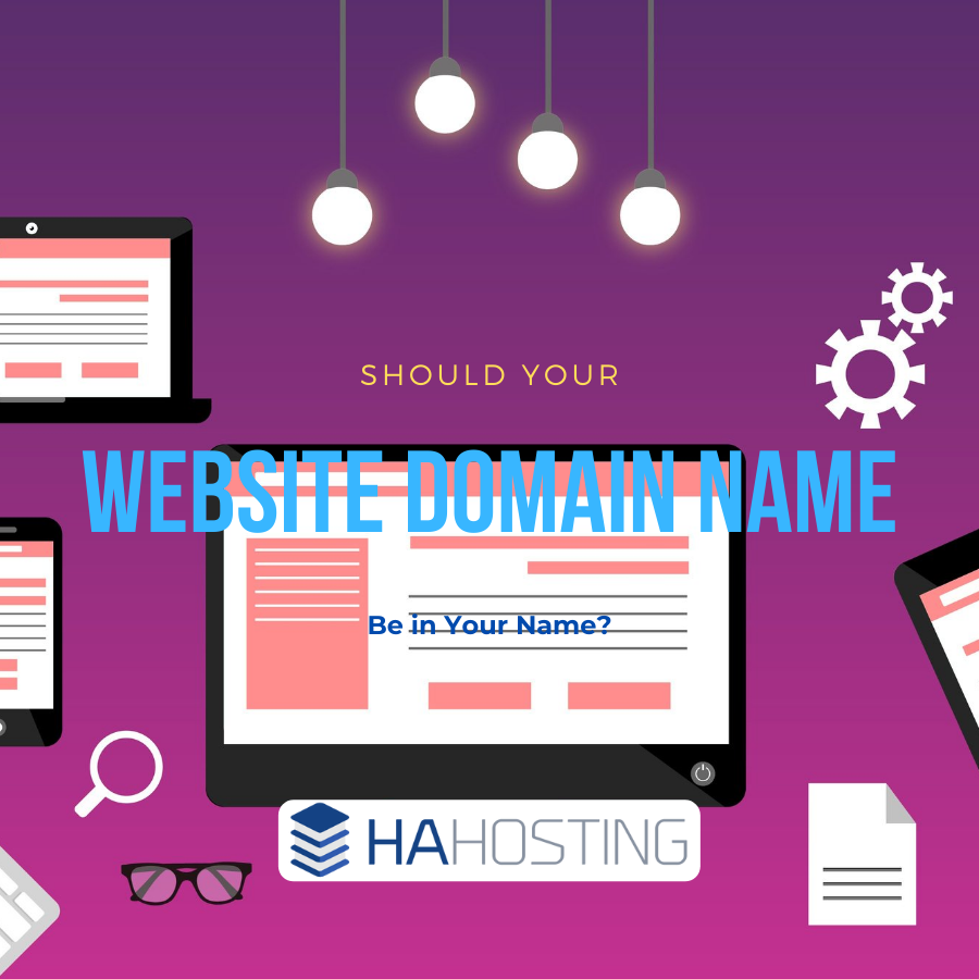 Should your Domain Name be in your name?